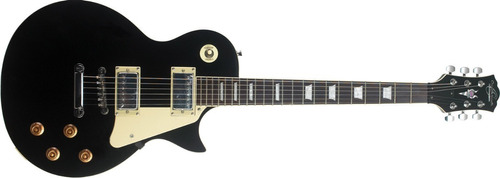 Guitarra Eléctrica Les Paul Negro Oscar Schmidt Oe20 Blk