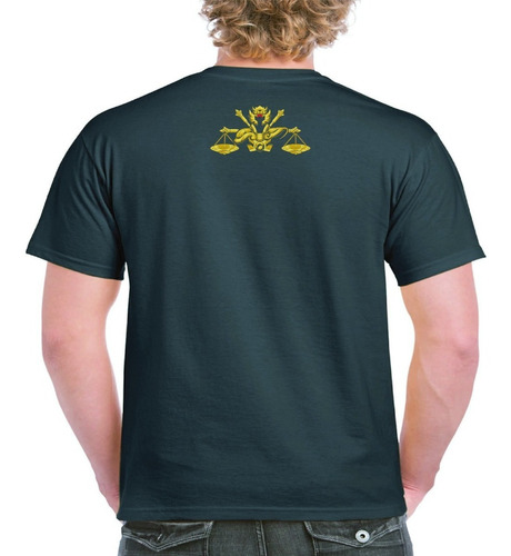 Imagen 2 de 2 de Playera Caballero Del Zodiaco Dorado Libra Hombre