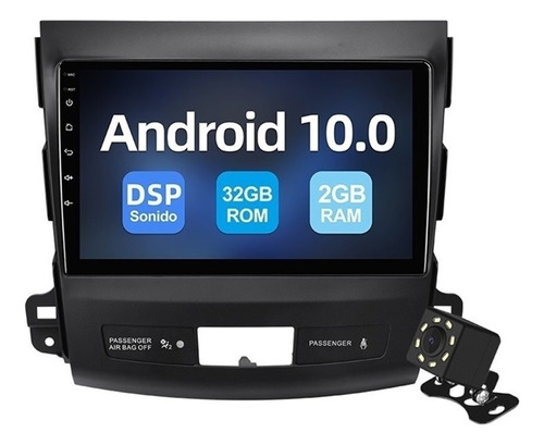 Estéreo 2gb Android 10 For Mitsubishi/outlander 2007-2012