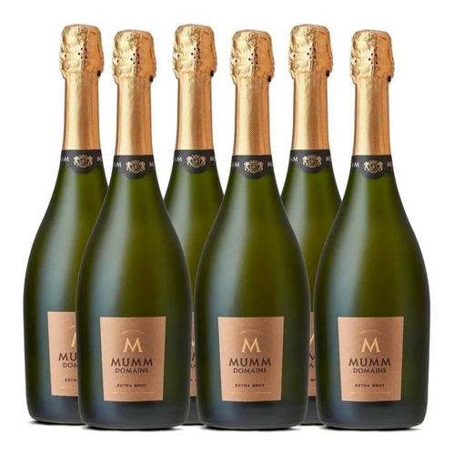 Champagne Mumm Domaine Extra Brut 750 Ml. Caja 6 Botellas