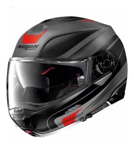 Casco Nolan N100-5 Abatible Mate Lente Y Pinlock Talla M