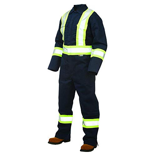 Coverall De Seguridad Aislado Tough Duck, Azul, Pequeño