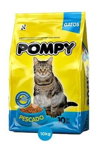 Alimento Balanceado Pompy Gatos Adultos 10kg