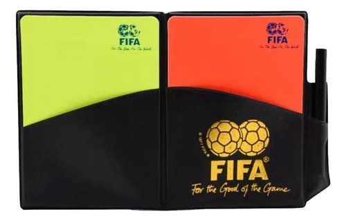 Tarjetas De Arbitro Futbol Trb Libreta Lapiz Fifa Referee 