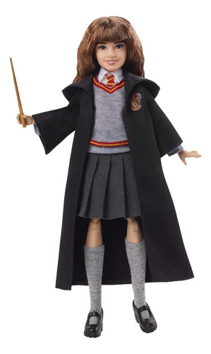 Muñeca Mattel Harry Potter Hermoine Granger Con Traje Y Vari