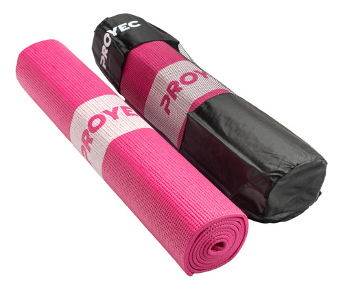 Colchoneta Mat Yoga Pvc Enrollable Antideslizante Fitness