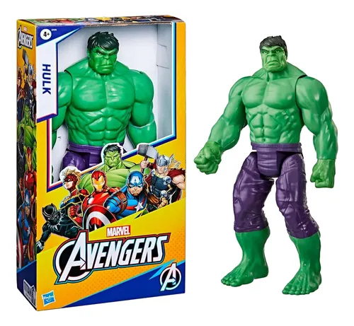 Boneco Hulk Titan Marvel Articulado 30cm - Hasbro