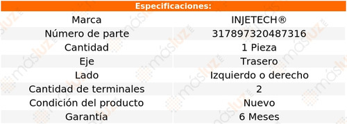 1- Sensor Abs Trasero Izq/der Jetta L5 2.5l 05 Injetech