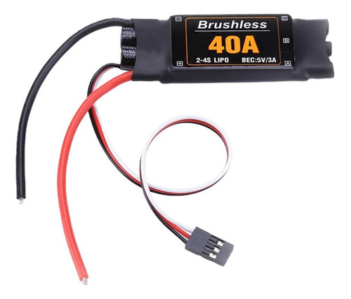 40a Esc Brushless Speed Controller Esc 5v/3a Bec