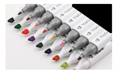 Marcadores Touch Doble Punta X12 Unidades