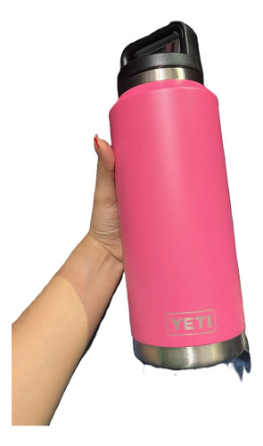 Botellabule Yeti Rambler® De 36 Oz 1.1 L Con Tapa Chug Negro