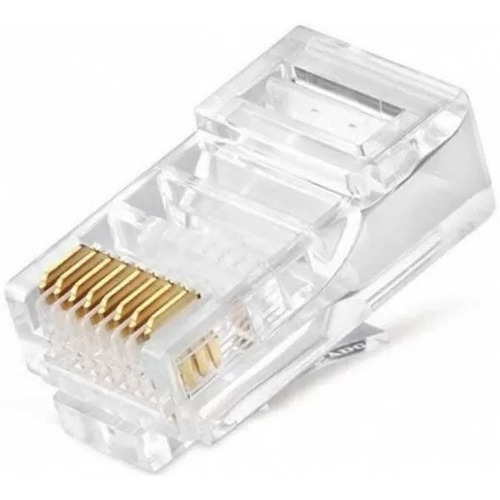 Conector Rj45 Por Caja 100 Unidades Cat6 Amp