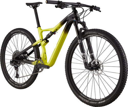 Bicicleta Cannondale Scalpel Carbon 4 M 12v Amarelo/pto A21 Cor Preto/Amarelo