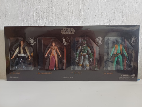 4 Pack Star Wars Black Series Hasbro Exclusivo Walmart (Usado)