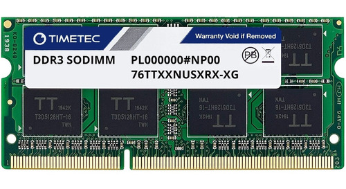 Memoria A7022339 8gb Ddr3 1600mhz 1.35v Para Portátiles Dell