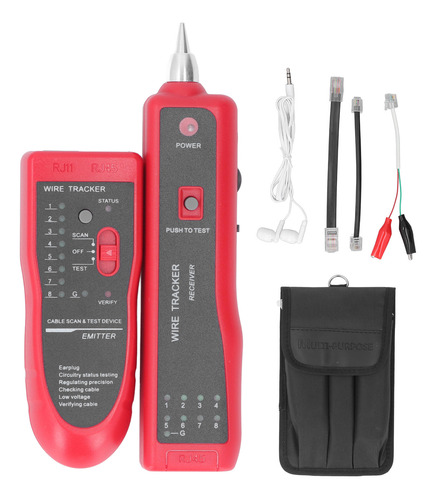 Probador De Cables De Red Ethernet Wire Finder Tracer Tool R