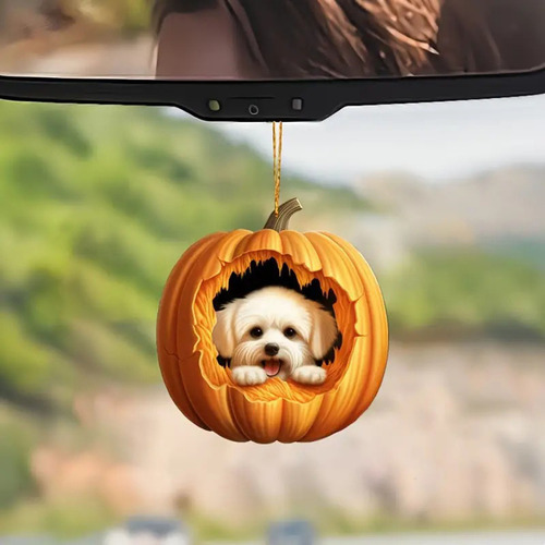 Colgante De Halloween Para Perro, Muñeca, Coche, Espejo Retr