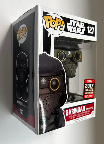 Funko Pop Garindan Empire Spy 127 Exclusivo Star Wars Galact