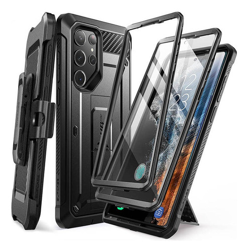 Case Supcase Para Galaxy S23 Ultra Protector 360° Beetle Pro