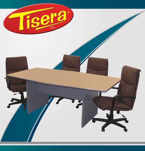 Imagen 1 de 2 de Mesa Reuniones Diamante Melamina Tisera Ejecutiva Mdr-11