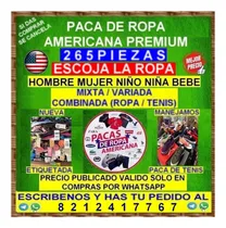 Comprar Paca Ropa Americana Escoja La Ropa 265pzas\u002F Mixta\u002F Variada.1