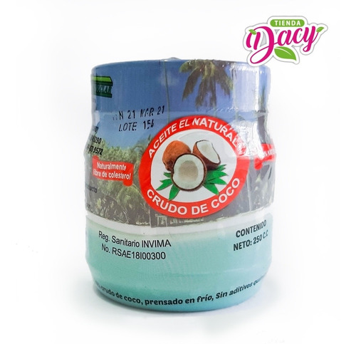 Aceite De Coco Natural - L a $106