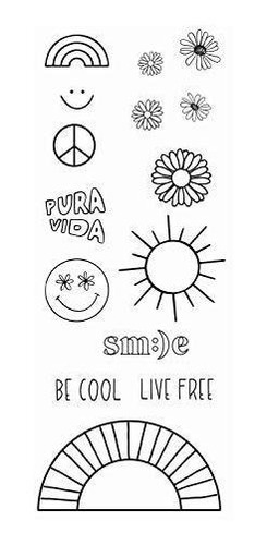 Tatuaje Temporale - Pura Vida Brightside Temporary Tattoo Se