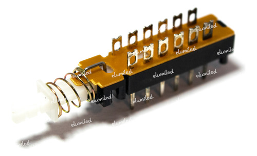 Push Switch 4 Inversores On-on Pulsador