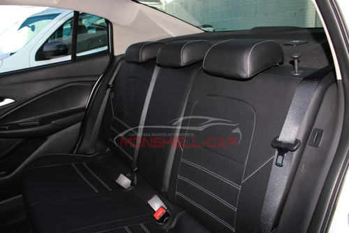 Capas Banco Couro Gm Novo Onix Hatch / Plus Sedan Turbo 2020