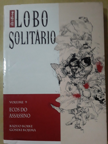 T01 Revistinha Mangá Lobo Solitário Volume 9 Com 285 Páginas
