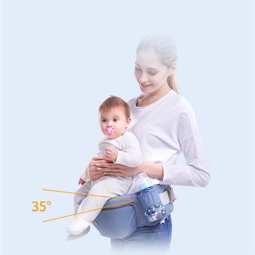 Imagen 2 de 10 de Mochila Portabebés Ergonómica De 0-36 Meses 15 Posiciones