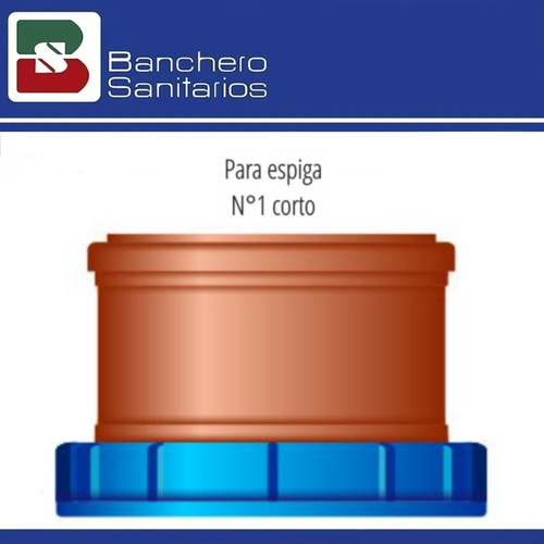 Adaptador Gon Ren Espiga Hf 4 X Oring 110 Corto Pvc/aw