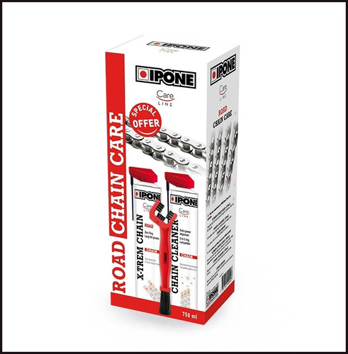 Imagen 3 de 4 de Kit Limpieza Y Lubricacion Chain Road Ipone