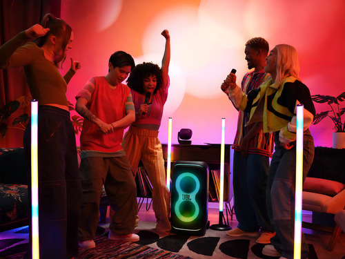 Proyector De Luz Para Fiestas Bluetooth Jbl Partylight Beam
