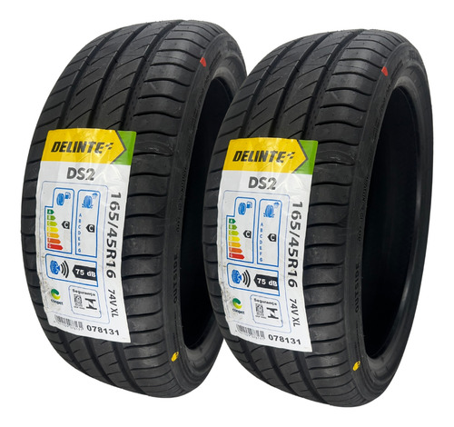 Kit 04 Pneus 165/45r16 Delinte 74v Xl Ds2 Aro 16