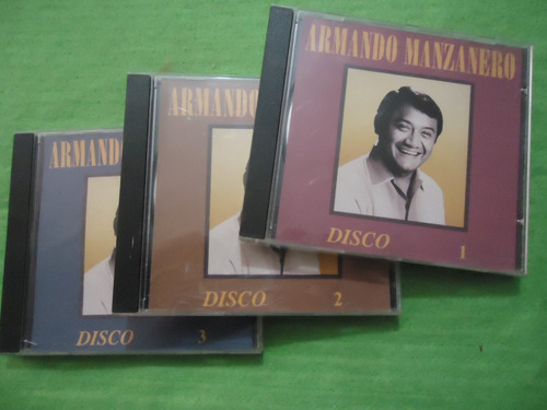 Armando Manzanero Coleccion De 3 Discos Cd