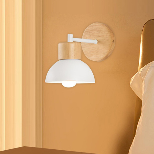 . Lámpara De Montaje En Pared Para Dormitorio, Casquillo