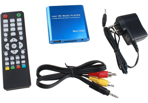 Mini Reproductor Multimedia Digital Aguptek 1080p Full Hd Us