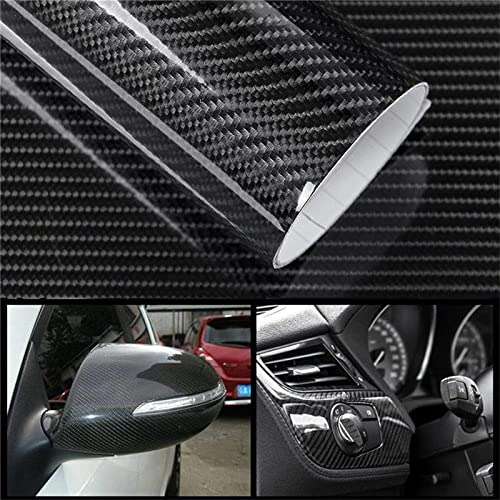 Vinilo De Fibra De Carbono Para Ploteo De Automovil 6x1.5m