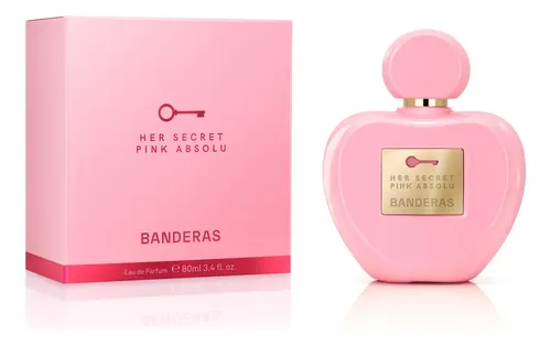 Perfume Her Secret Pink Absolu Eau De Parfum Antonio Banderas 80ml