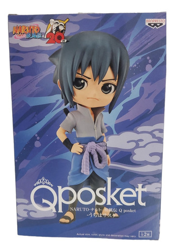 Sasuke Uchiha Naruto Shippuden Chibi Qposket (Usado)