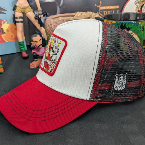 Gorra Trucker Caballeros Del Zodiaco Shun De Andrómeda Andromeda Negro Unitalla
