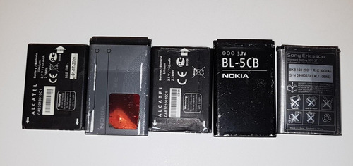 Lote Batería Celular Alcatel Motorola Nokia Barato