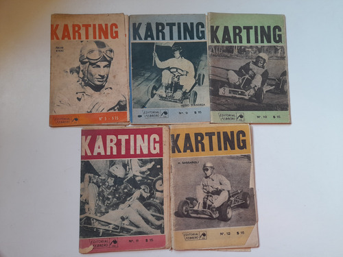 Lote Revistas Antiguas Karting (Usado)