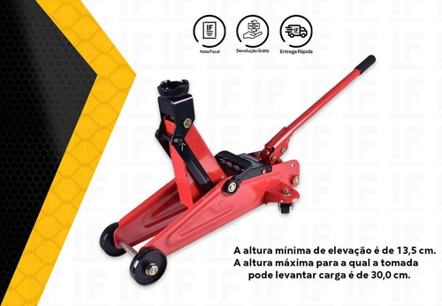 Imagem 3 de 5 de Macaco Hidraulico 2 Ton Universal Tipo Jacarezinho C/ Maleta