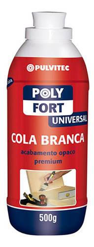 Cola Branca Polyfort 500gr Pulvitec