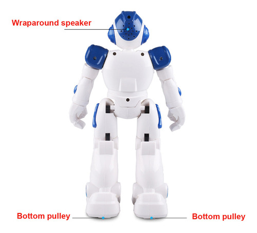 Controle Remoto G Rc Smart Robot Action Walk Dancing Gesture