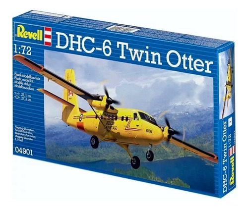 Dh6-6 Twin Otter Escala 1/72 Revell 04901