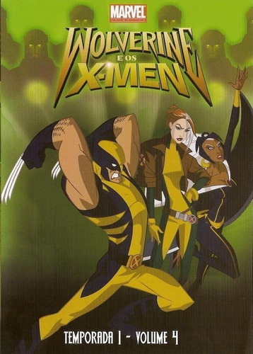 Wolverine E Os X-men - Temporada 1 Vol. 4 - Dvd - Steve Blum