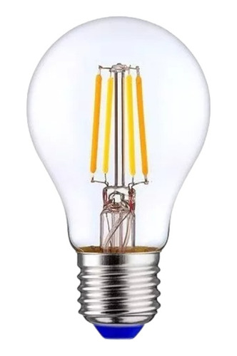Ampolleta Filamento Led 4w Vintage Cálida E27 Rosca Normal
